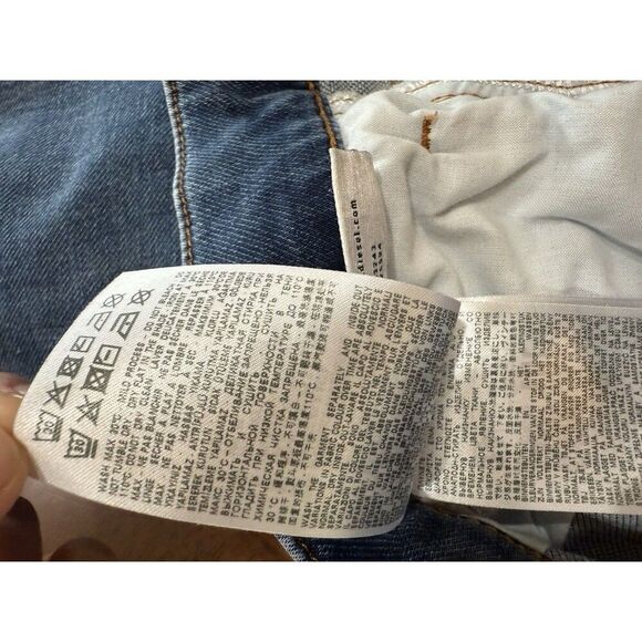 Diesel D-Strukt-R-NE R84YM Blue Wash Slim Tapered Jeans 30 RFID Stretch Denim - Picture 11 of 14